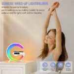 G63 Atmosphere RGB Light Bluetooth Speaker With Wireless Charging-3