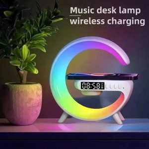 G63 Atmosphere RGB Light Bluetooth Speaker With Wireless Charging