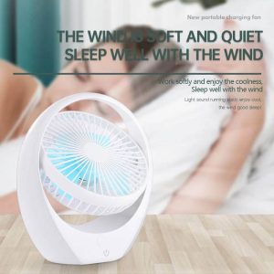 Usb Rechargeable Home Camping Car Adjustable Portable Fans
