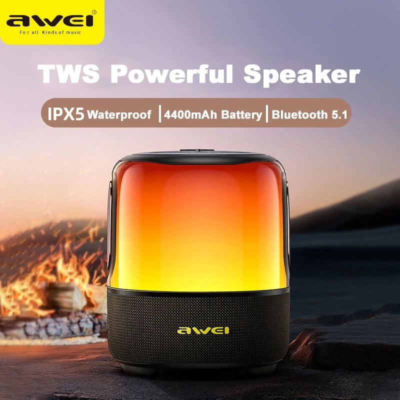 Awei Y680 Outdoor Waterproof Wireless Bluetooth Speakers