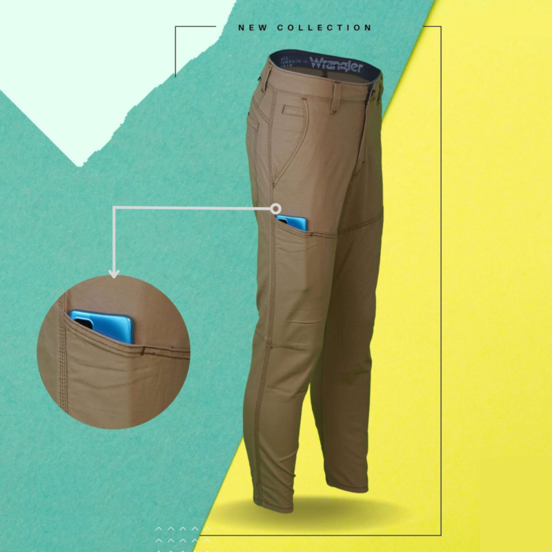 Men Stylish Wrangler Twill Pant Exprodet Product