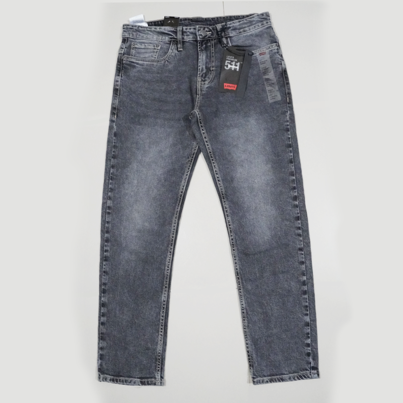 Men’s Light Grey and Black Jeans pant 1