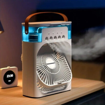 Portable Fan Smiling Shark Cooling Fan Mini Air Conditioner